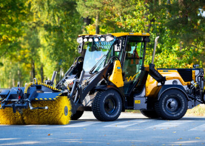 Wille 475 -ympäristönhoitokone muotoiltiin ulkonäöltään muunneltavaksi ja helposti huollettavaksi